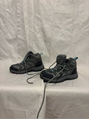 RedHead Grey and Teal Women's Ankle Hiking Booties